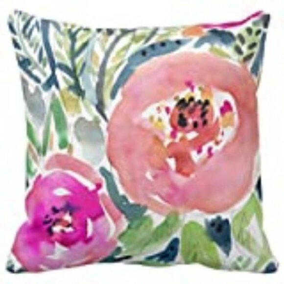 EMVENCY Floral Accent Throw Pillow Covers 2 Piece Set NWOT - Picture 3 of 7